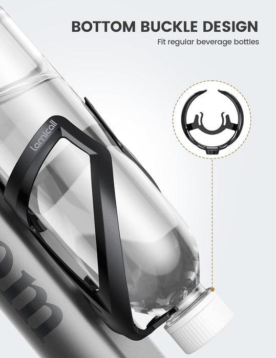Bike Water Bottle Holder - 1.2 Oz Ultralight & Sturdy Bike Cup Holder, Bicycle Drink Cage, Cycling Bike Water Bottle Cag