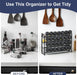 Spice Rack Organizer for Cabinet, Spice Organizer with 28 Empty Spice Jars with Black Lids, Funnel, Spice Labels, Season