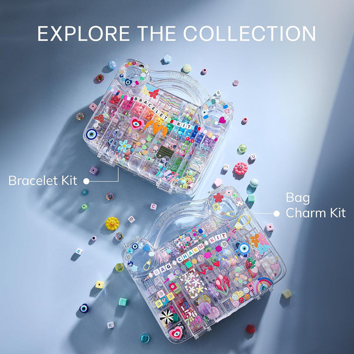 Ultimate DIY Bag Charm Kit | Oprah’s Favorite Things | Great for a Gift, Party, or Family Activity | Keychain Jewelry Making Kit with Beads | DIY Customizable Crafts for All Ages