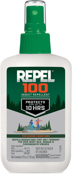 100 Mosquito & Insect lent 4 Oz, 98% DEET