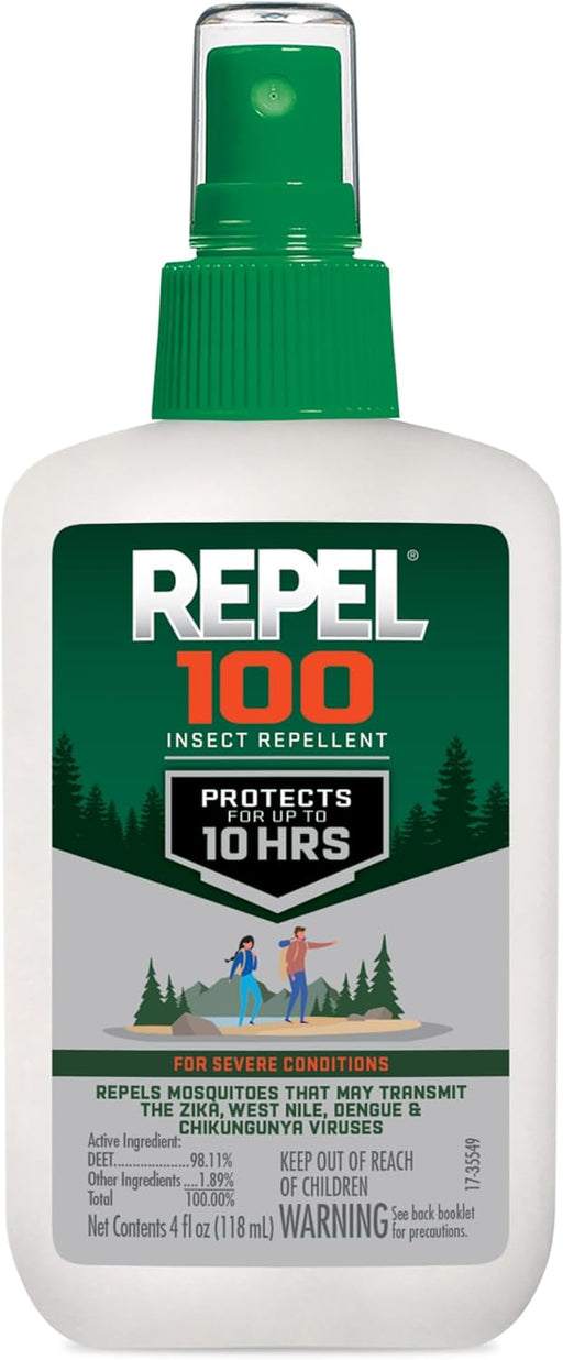 100 Mosquito & Insect lent 4 Oz, 98% DEET