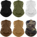 Neck Gaiter, 6 Pack Cooling UV Protection Bandana Face Mask Gator