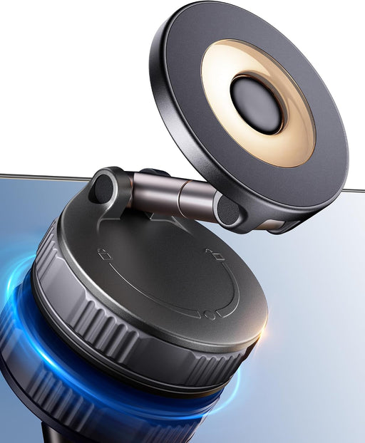 Car Phone Holder for Magsafe [80+LBS Max Suction & 2500gf Magnetic]
