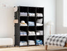 Closet Organizers and Storage, 12 Cube Storage Organizer, Black