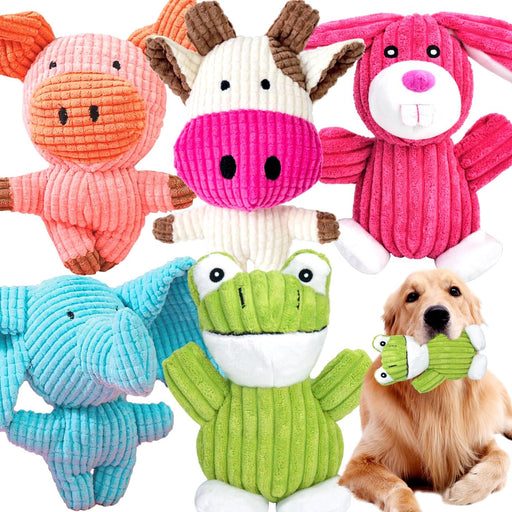Dog Squeak Toys Puppy Toys, Tough Dog Toys for Aggressive Chewers