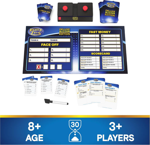 Family Feud: Deluxe Buzzer Edition Board Game