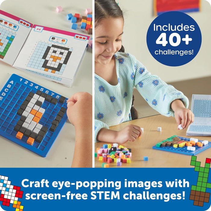Pixel Art Challenge The Original STEM Pixel Art