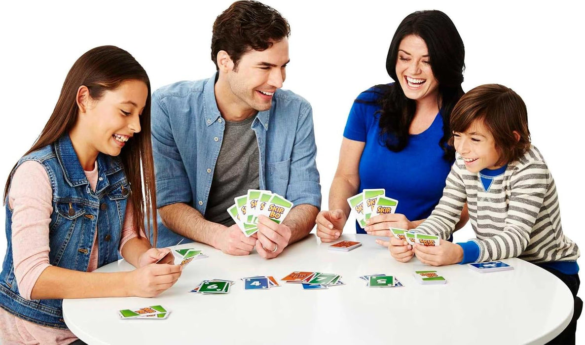 Skip-Bo Card Game in Storage Tin, for 2-6 Players