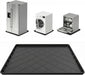 Washing Machine Pan, Drain Pan & Drip Pan, 30"x32" Thickened Silicone Mat with 1" Raised Edge, Non-Slip & Waterproof, Fo