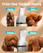 Dog Paw Trimmer, Small Dog Clippers with Double Blades