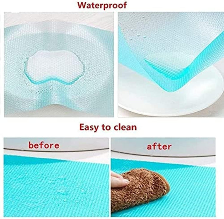 7 PCS Shelf Mats Refrigerator Liners Washable Refrigerator Pads Fridge Mats Drawer Placemats Home Kitchen Gadgets Access