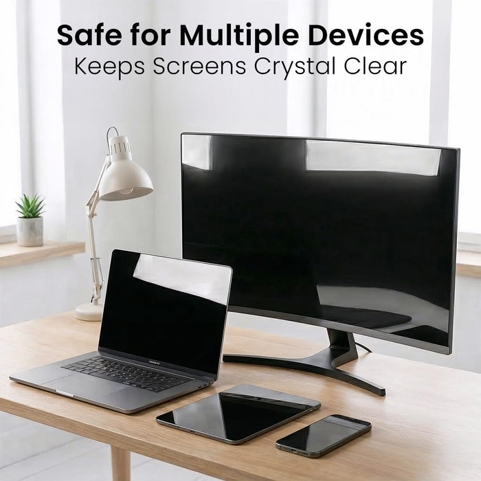 Screen Cleaner Spray - Large Screen Cleaner Bottle - TV Screen Cleaner, Computer Screen Cleaner, for Laptop, Phone, Ipad