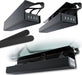 Scanfield Under Desk Cable Management Tray, No-Screw, 17-Inch, 2-Pack Black