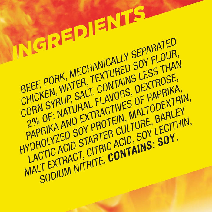 Smoked Jerky Meat Snack Sticks, Original Flavor, 0.28 oz., 46-ct