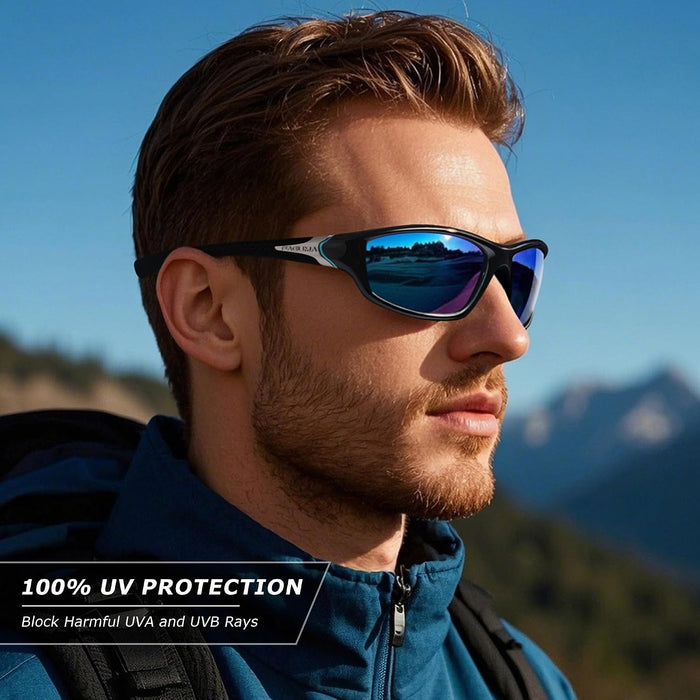 Sports Polarized Sunglasses For Men UV400 Protection