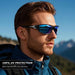 Sports Polarized Sunglasses For Men UV400 Protection