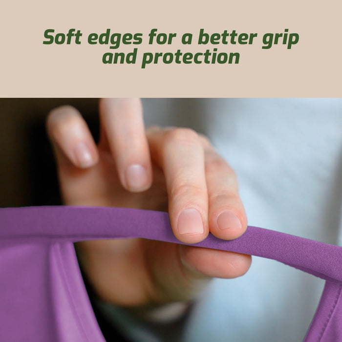 Collapsible Laundry Basket for Washer & Dryer (Lavender, Large)