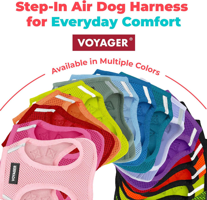 Voyager Step-in Air Dog Vest Harness - Moss Green, Small
