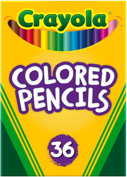 Colored Pencils (36ct), Teacher School Supplies for Kids & Adults, Preschool Classroom Must Haves, Coloring Gift, Ages 3+