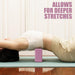 2 Pcs Yoga Blocks, 9x6x3 Inch Foam Blocks for Pilates