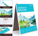 Watercolor Paper Pad, 9"x12" Water Color Paper, 140lb/300gsm Teal