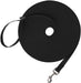 Dog/Puppy Obedience Recall Training Agility Lead - 15ft 20ft 30ft 50ft 100ft Training Leash - Great for Play, Camping, or Backyard - Black 20ft