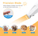 Pet Micro Precision Trimmer, Multifunctional Pet Hair Trimmer Waterproof Rechargeable Shaver with LED Light for Paws Eye