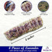 Lavender with White Sage -  Sage Incense Sticks for Cleansing Negative Energy, Sage Sticks for House Cleansing - Lavender with White Sage Smudge Sticks Pack of 4