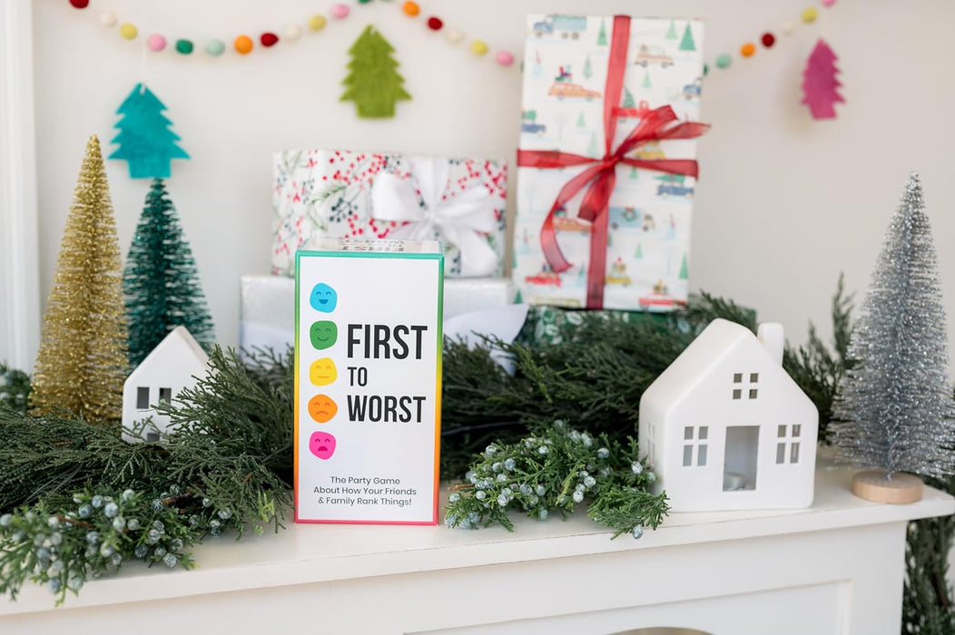 Party Game – The Card Game About How Your Friends and Family Rank Things | Funny Ranking & Guessing Board Game for Friends & Family, Game Nights, Parties & Fun Gift Ideas