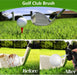 7Pcs Golf Accessories Kit, Include Golf Club Cleaner Towel Ball Bag Divot Tool Score Counter Range Chart Card Tee Elevat