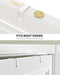 White 9-Tier Over The Door Pantry Organizer, Pantry Organization And Storage, Metal Hanging Spice Rack Shelves Door, Hom