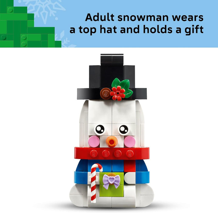 LEGO Snowman Ornaments 40812