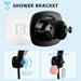 Adjustable Handheld Shower Holder Matte Black