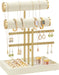 Bracelet Holder Stand, 2 Tiers, Removable Ring Holder