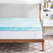 2 Inch Twin Cooling Gel Infused Memory Foam Mattress Topper, Bed Pad