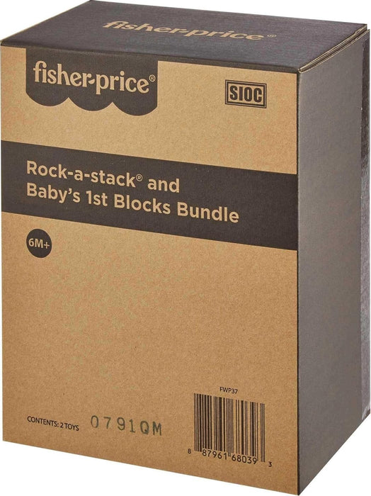 Baby’s First Blocks & Rock-a-Stack Toy Set