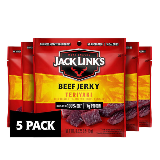 Teriyaki Beef Jerky Multipack - (5 Pack) 0.625 oz