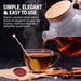 Honey Spoon Gift Set – Spoons & Lollipops on Wooden Ball Sticks – Gluten-Free, Made in USA Stirrers for Tea, Coffee, & Hot Beverages - Individually Wrapped (6-Count, Clover Honey)