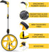 Measuring Wheel in Feet and Inches, Double Collapsible, Mechanical
