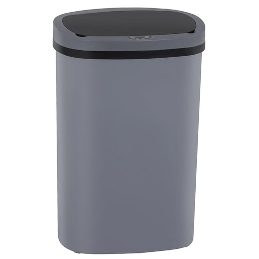 Kitchen Trash Can with Lid, 13 Gallon Automatic Garbage Can for Bathroom Bedroom Home Office 50 Liter Touch Free High-Capacity Brushed Stainless Steel Waste Bin