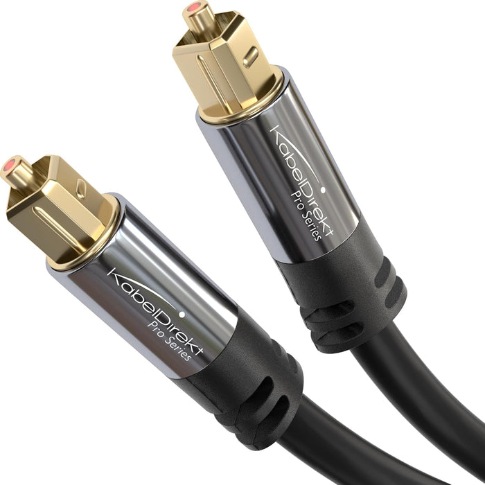 – Optical Audio TOSLINK Cable – 6ft – Soundbar