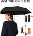 Umbrella Travel Size Mini Umbrella with UPF 100+ UV Rain Protection