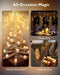 24Pcs Flickering Flameless Candle Battery Operated, 200+Hours Fake Electric LED Tea Lights for Votive, Centerpiece Table Decorations, Wedding, Aniversary, Halloween, Christmas