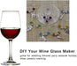 Craft Supplies Wine Glass Charms Markers Tasting Party Decoration Supplies Gift with 25mm Strong Stainless Steel Wine Gl