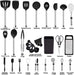 Kitchen Utensil Set-Silicone Cooking Utensils-33 Kitchen Gadgets & Spoons for Nonstick Cookware-Silicone and Stainless S