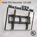 55 65 75 85 inch Tilting TV Wall Mount for 32-90 '' TVs, Low Profile TV Mount Bracket, Safe Lock & Quick Release,Max VESA 600x400mm, 24 inch Studs,132 lbs, Fit Most 55+ 75+ 85+ 86 TVs