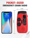 Hand Crank Radio with AM/FM/NOAA Weather Band,for Emergencies