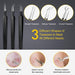 Pimple Popper Tool Kit - 10 Pcs Blackhead Remover Comedone Extractor Kit with Box for Quick and Easy Removal of Pimples,