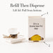 FBA Ceramic Tea Bag Caddy, White