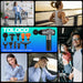 Massage Gun, Deep Tissue Back Massage for Athletes for Pain Relief, Percussion Massager with 10 Massages Heads & Silent Brushless Motor, Fathers Day Dad Gifts, Carbon
